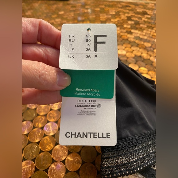 Chantelle bra black, size 36DDD new with tags. - Picture 3 of 5